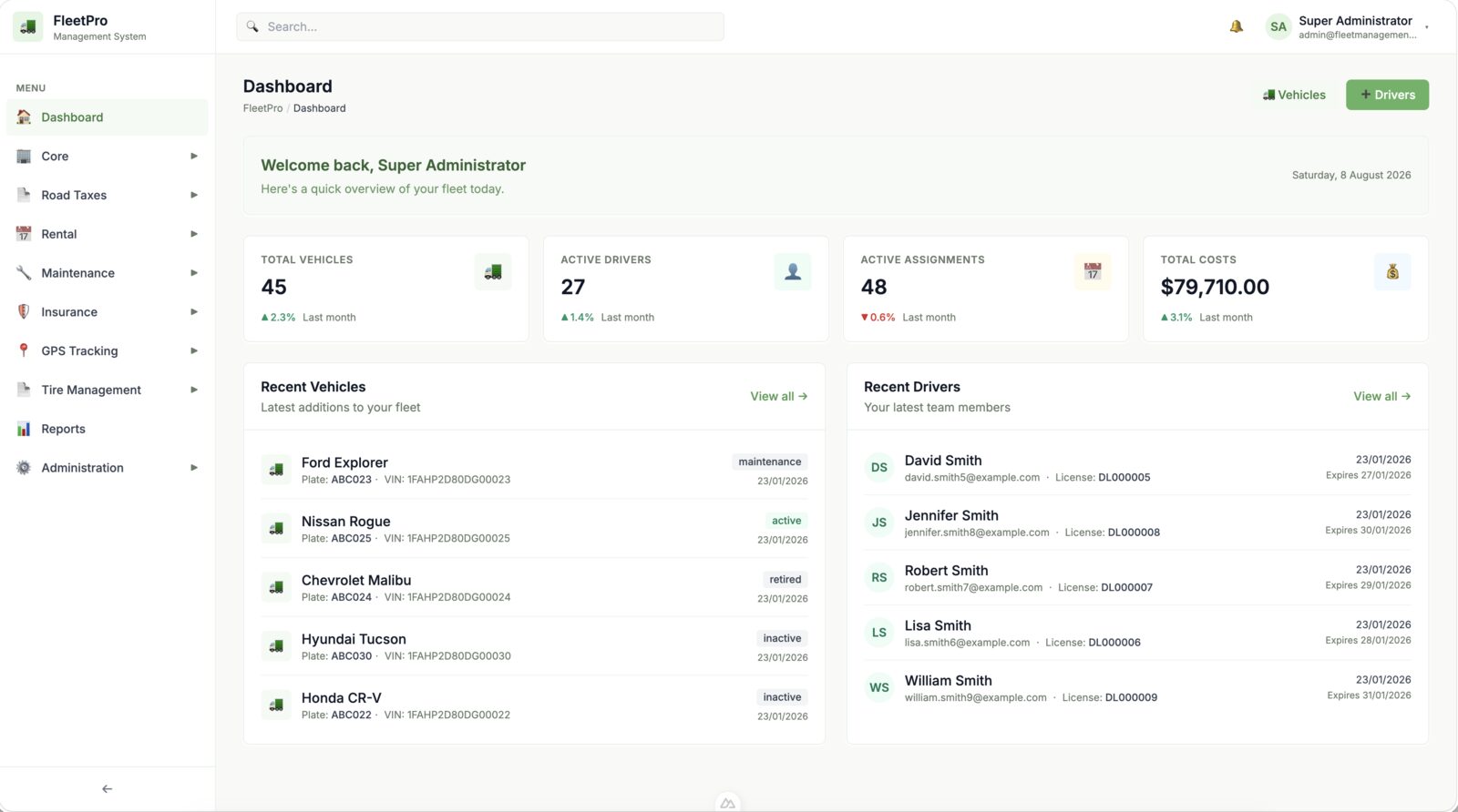 Project screen 3
