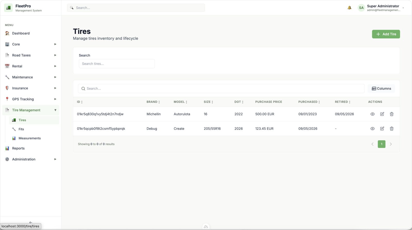 Project screen 1